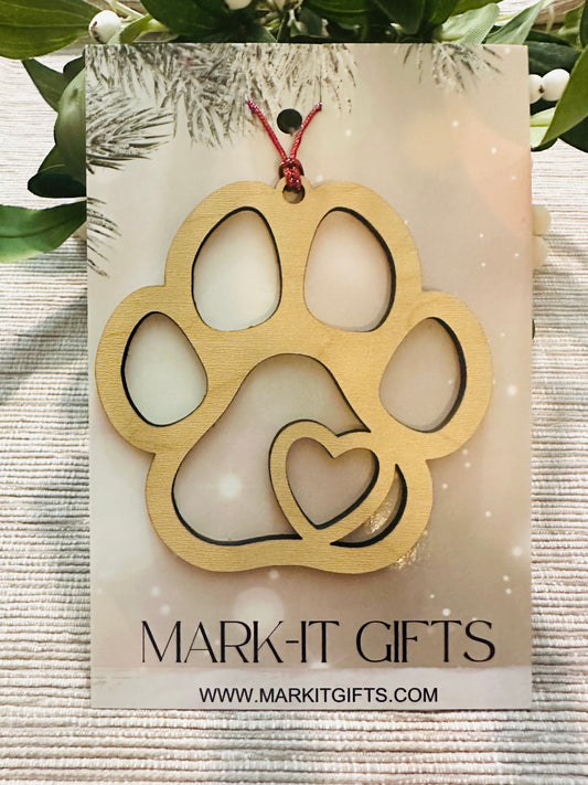 Unconditional Love Dog Ornament