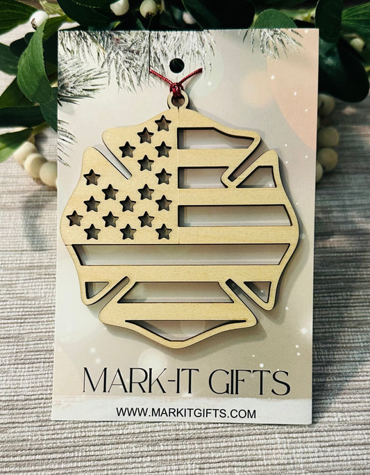 Fearless Protectors Firefighter Ornament