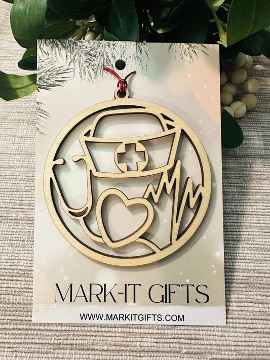 Silent Nightingale Nurse Ornament