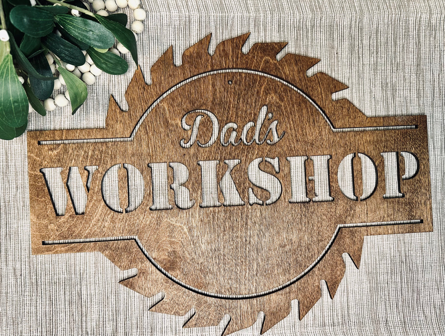 Dad’s Workshop Sign