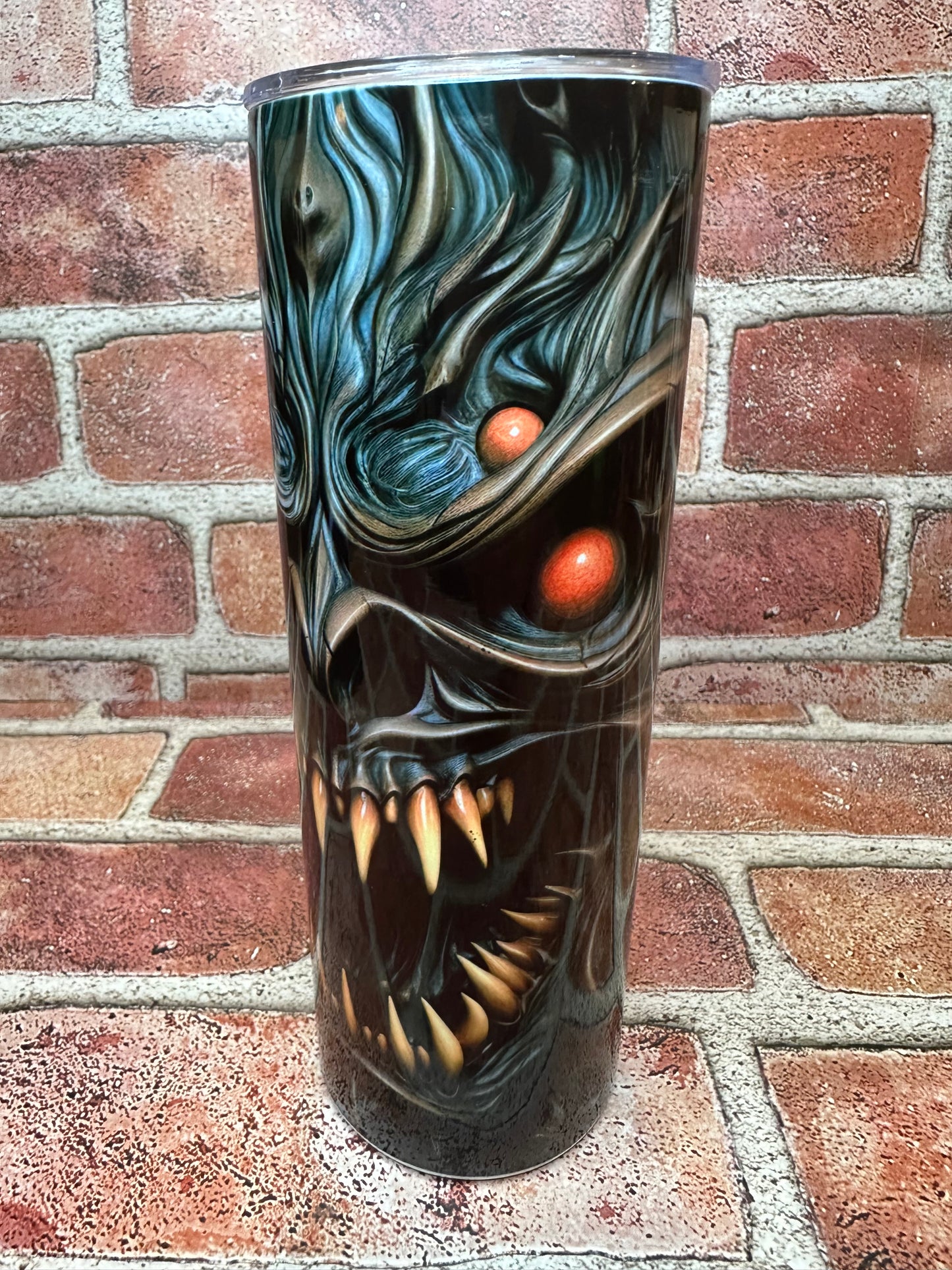 Halloween Harry Face Scary Tumbler