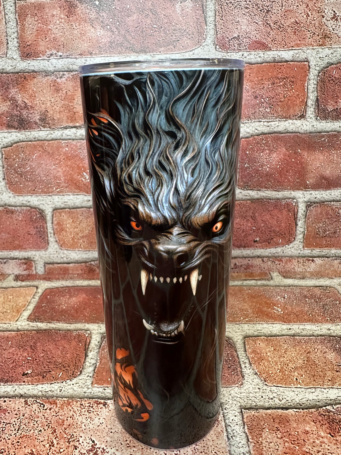 Halloween Werewolf Tumbler