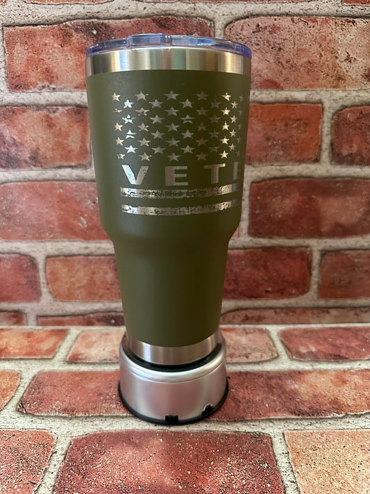 30oz Veteran Engraved Tumbler