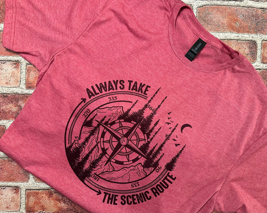 Always Take The Scenic Route T-Shirt