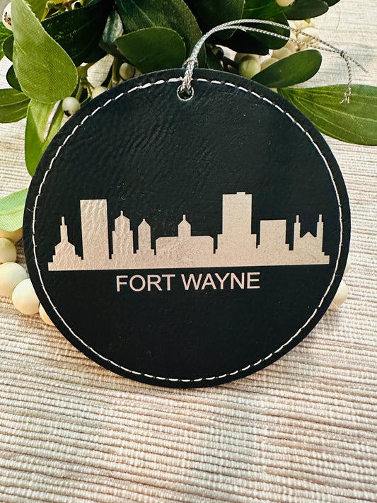 Fort Wayne Skyline Ornament