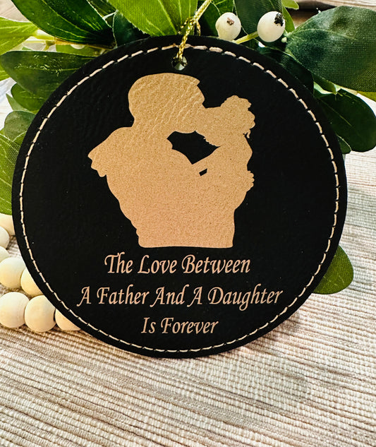 Father And Daughter Ornament