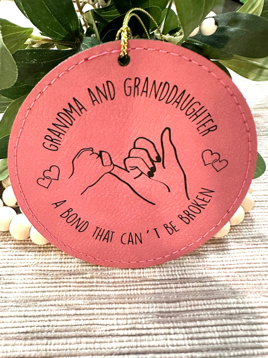 Grandma and Granddaughter Ornament