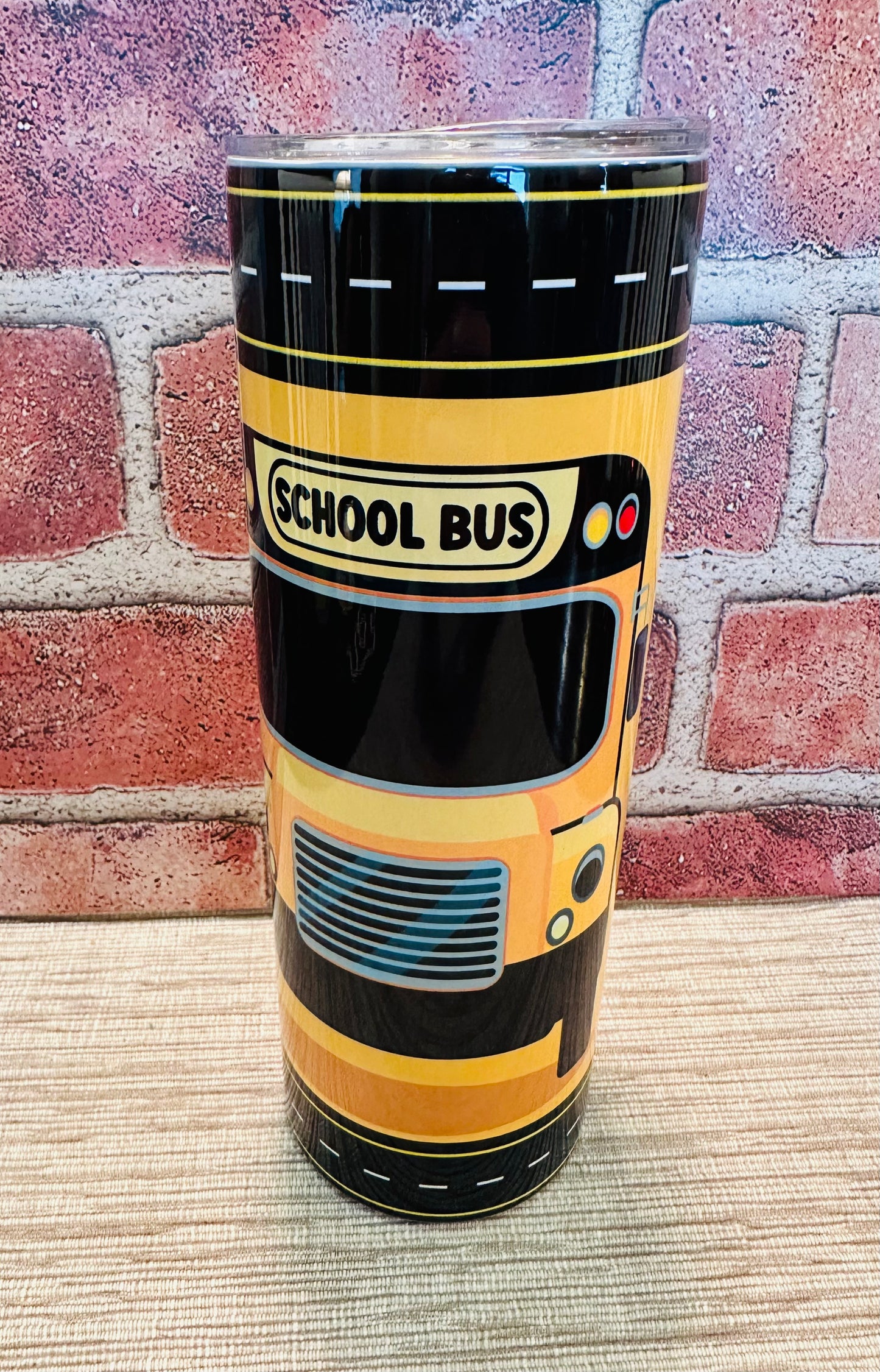 20oz School Bus Tumbler