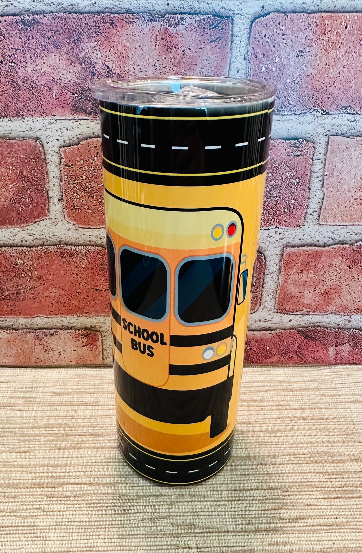 20oz School Bus Tumbler