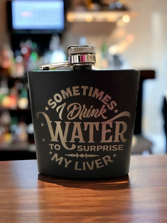 Surprise My Liver Flask