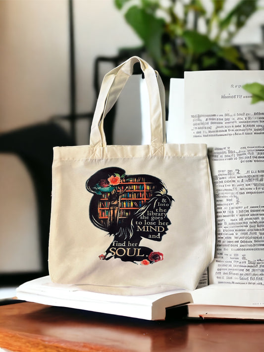 Into The Library Tote