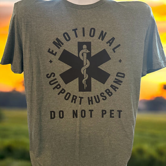 Emotional Support Husband T-Shirt