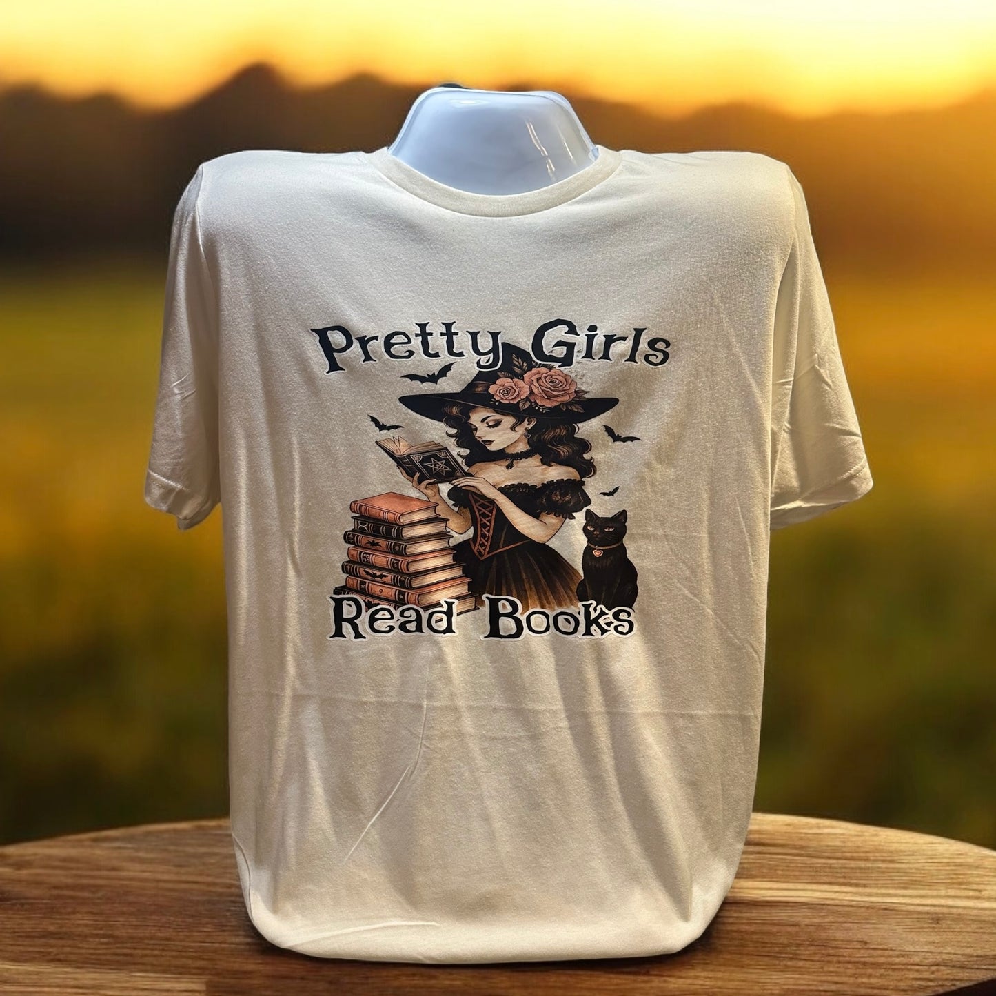 Pretty Girls Read Books T-Shirt