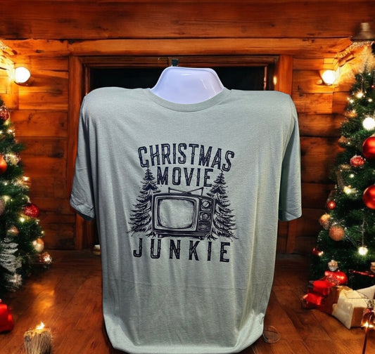 Christmas Movie Junkie T-Shirt