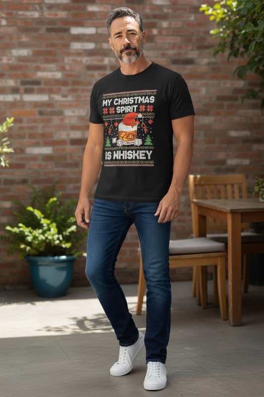 Christmas Spirit Is Whiskey T-Shirt