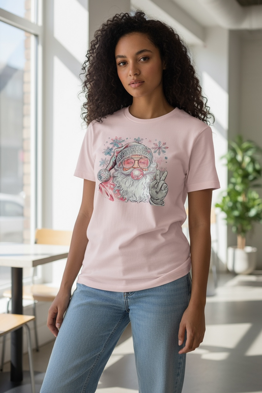 Pink Santa Gum T-Shirt