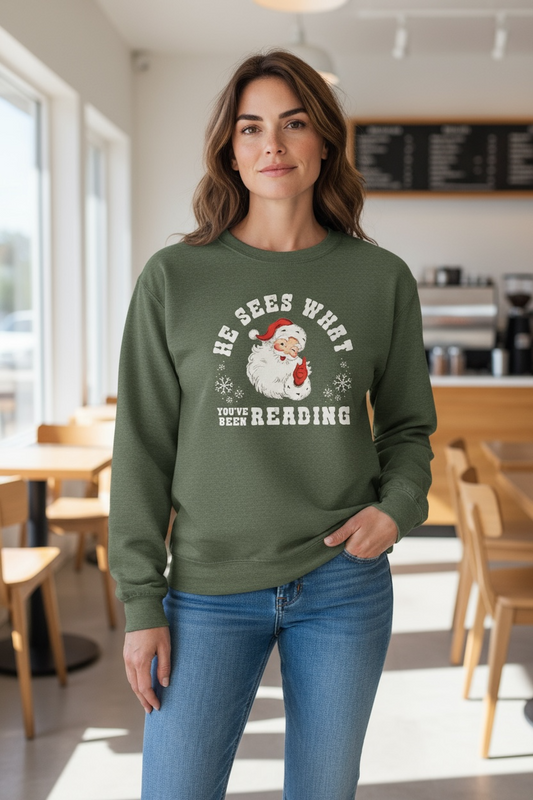 Sees What You Read Sweatshirt