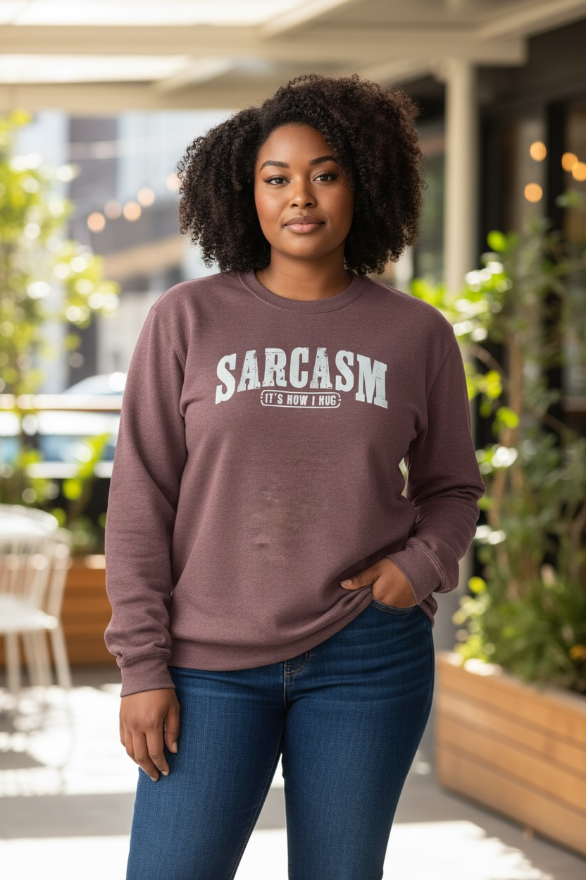 Sarcasm Hug Sweatshirt