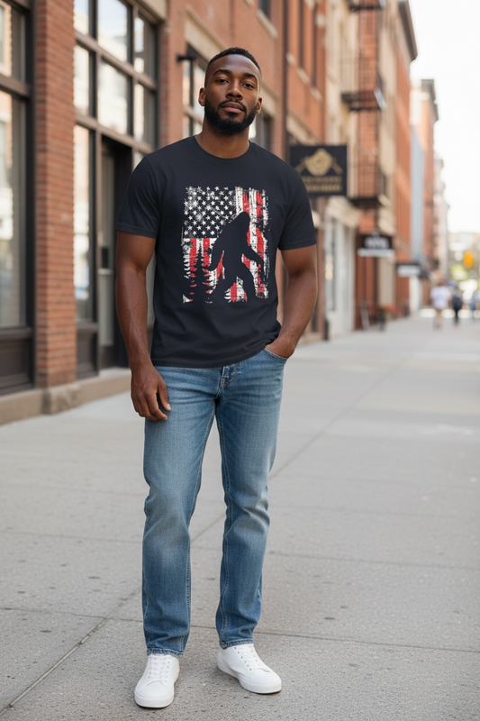 Sasquatch Flag Color T-Shirt