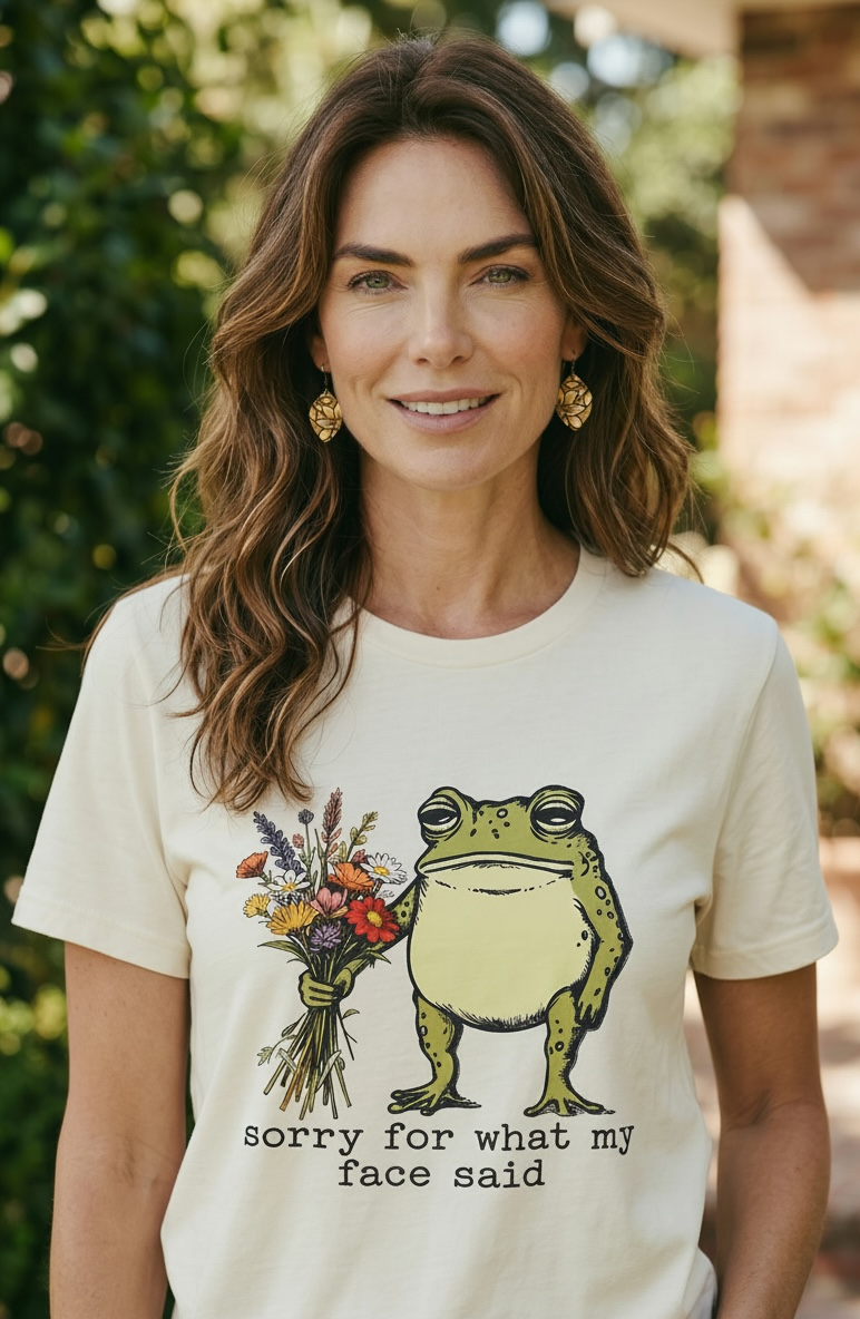 Sorry For My Face T-Shirt