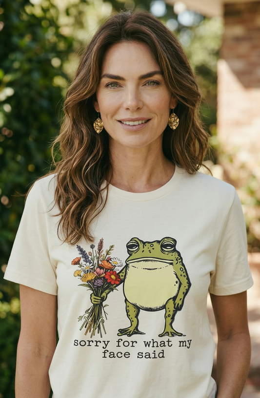 Sorry For My Face T-Shirt