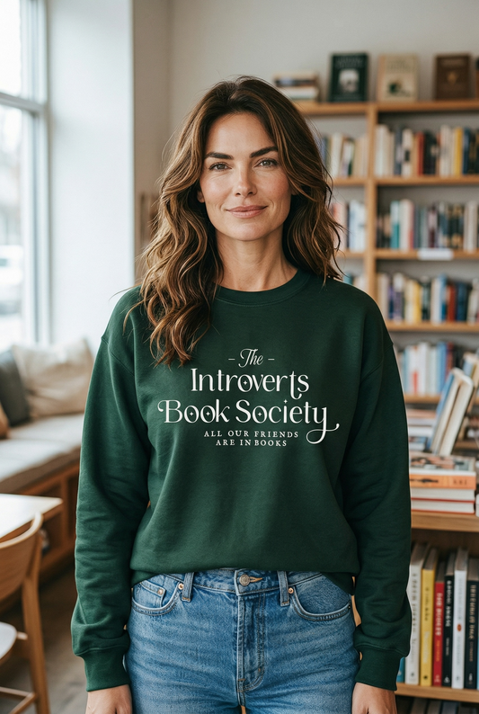 Introvert Book Society Sweatshirt