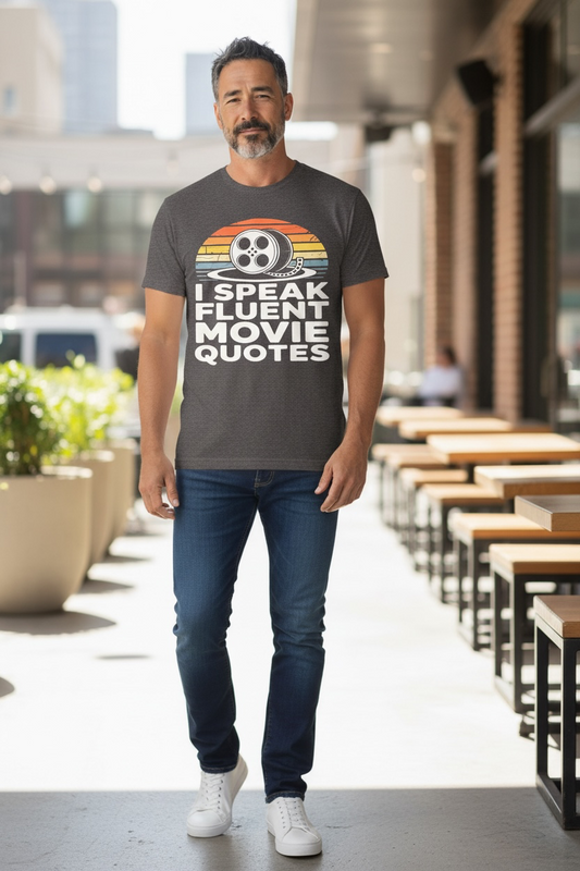 Fluent In Movie Quotes T-Shirt