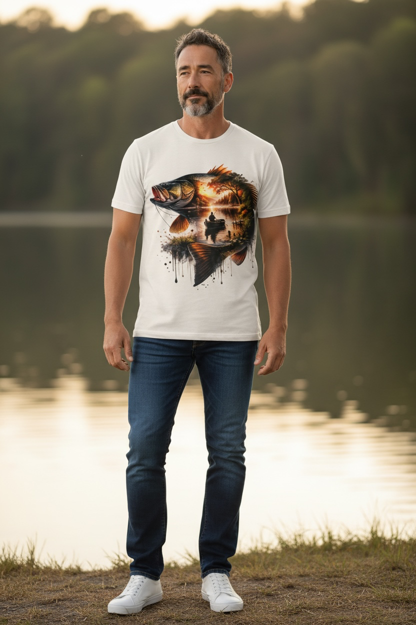 Watercolor Fish T-Shirt