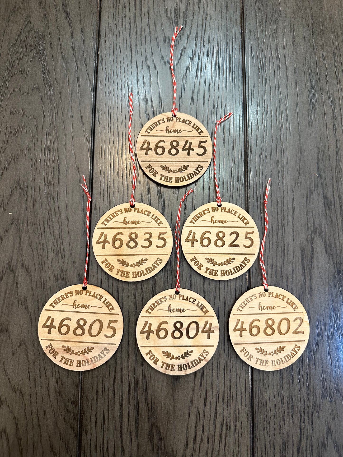 Zip Code Ornament