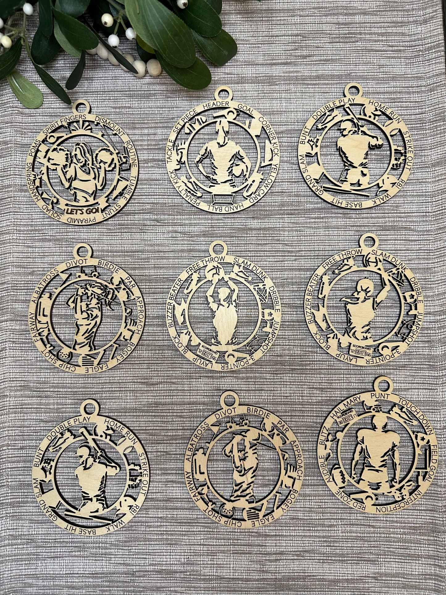 Sports Ornaments