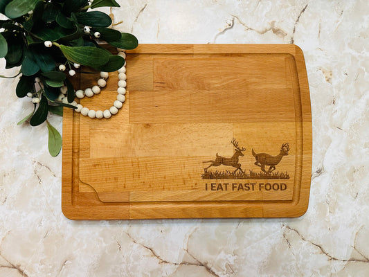 Fast Food Cutting Board