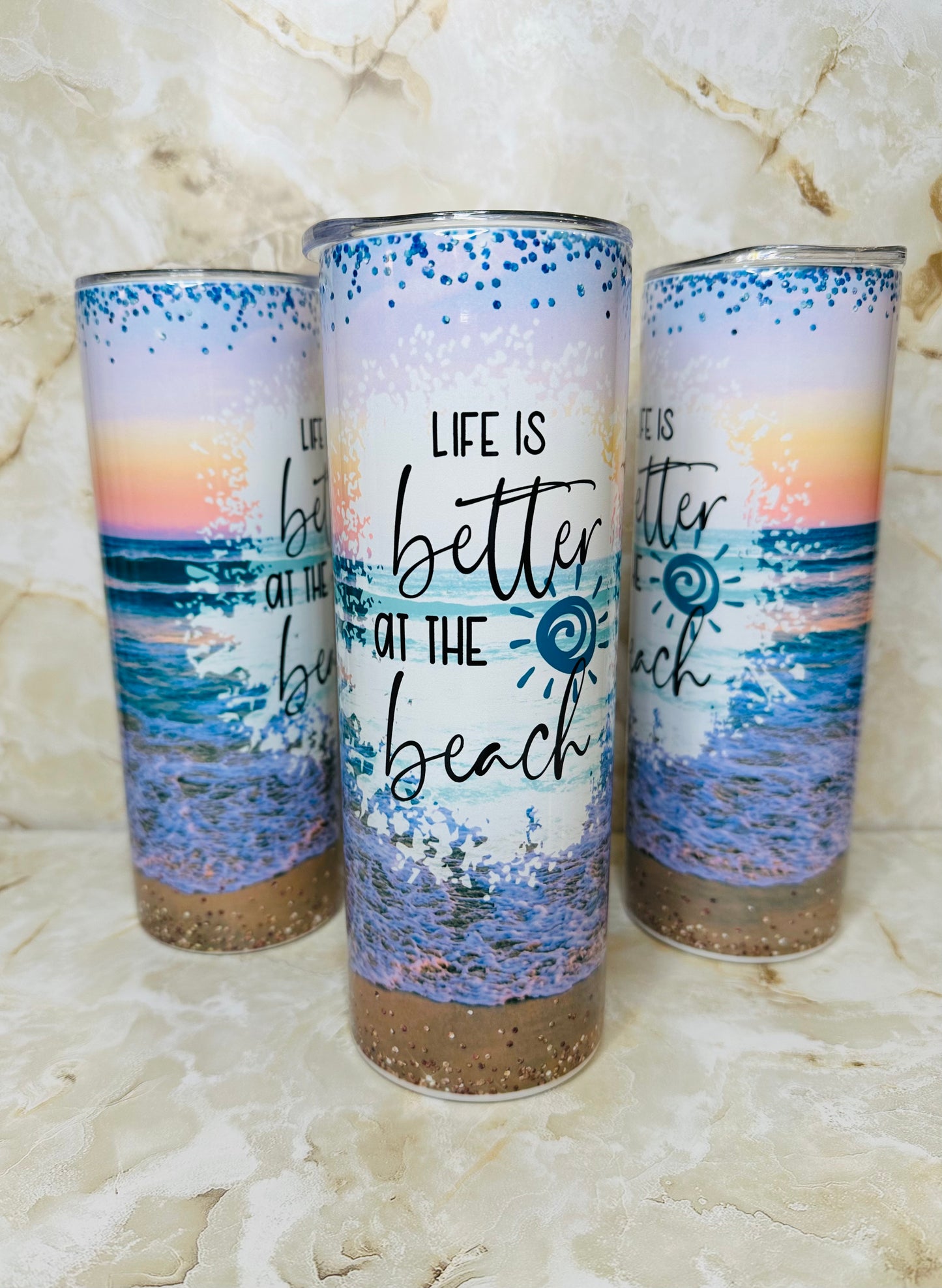 20oz Life Is Better At The Beach Tumbler