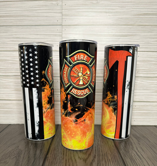 Firefighter Tumbler