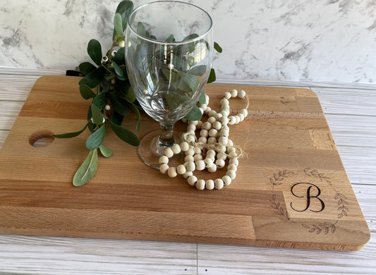 Monogram Cutting Board